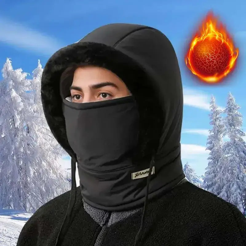 Autumn Winter Unisex Ski Hat Trapper Hat with Ear