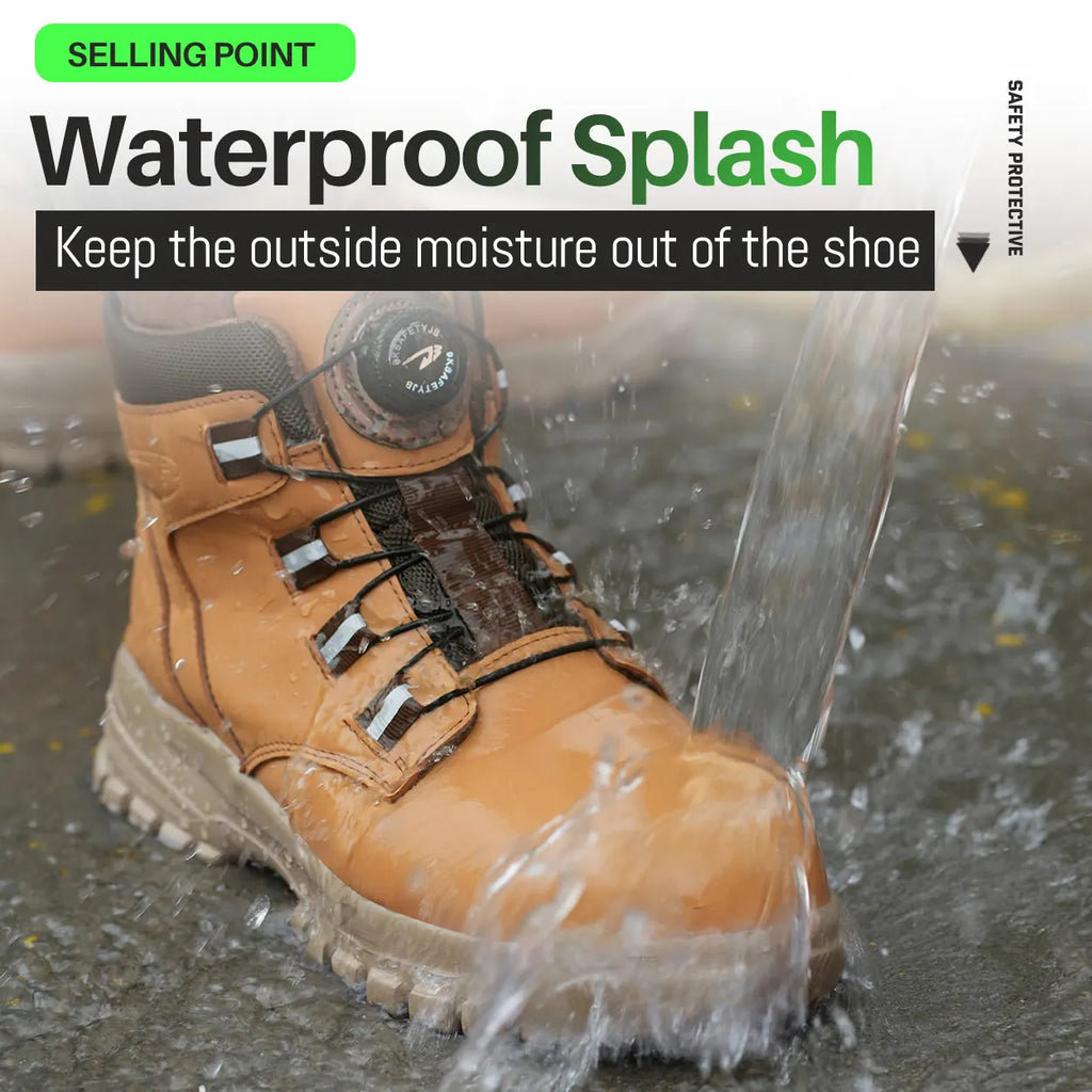Waterproof Safety Boots Men Indestructible Steel Toe