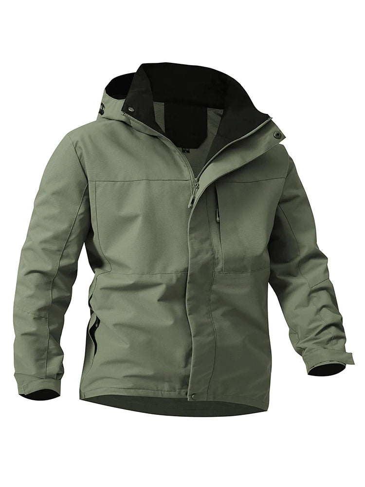men's windproof waterproof hiking jacket