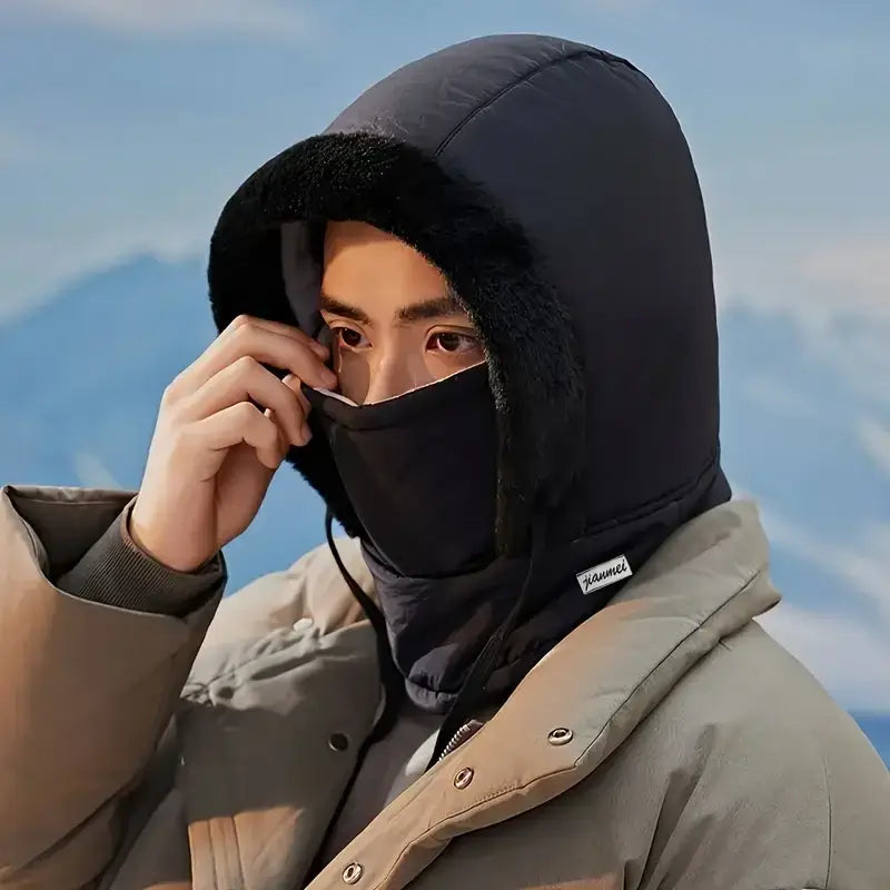Autumn Winter Unisex Ski Hat Trapper Hat with EarAutumn Winter Unisex Ski Hat Trapper Hat with Ear