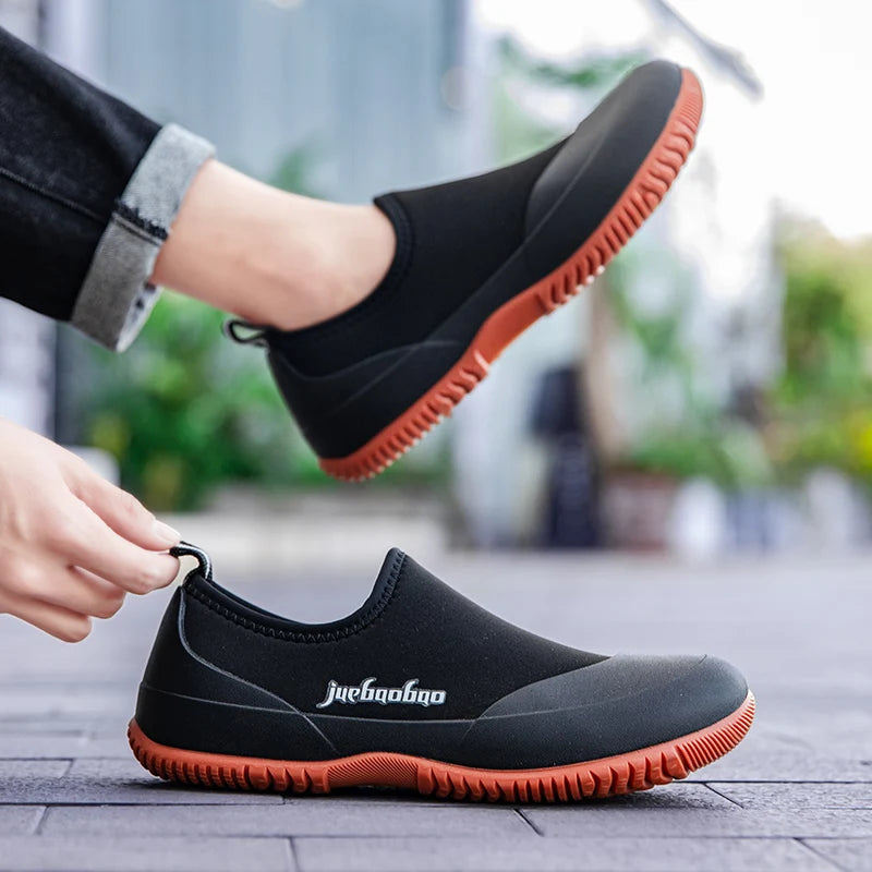 Men's Rain Boots for 2025. Lightweight Soft-sole 
