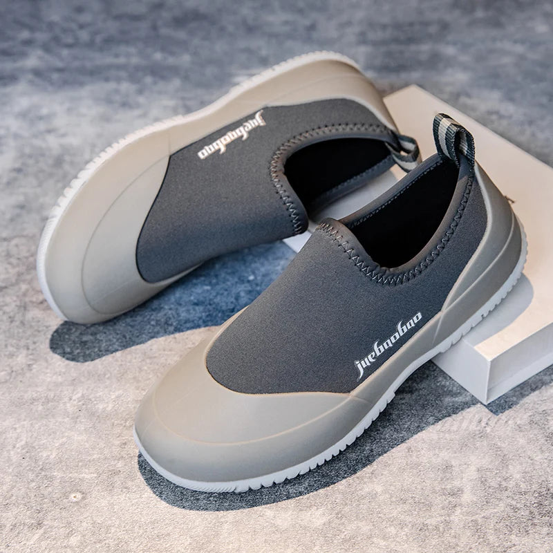 Men's Rain Boots for 2025. Lightweight Soft-sole 