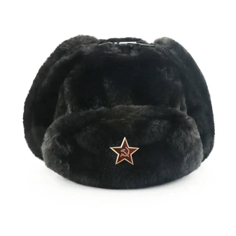 Russian Hats Ushanka Trooper Trapper Hat Warm Winter Hats 