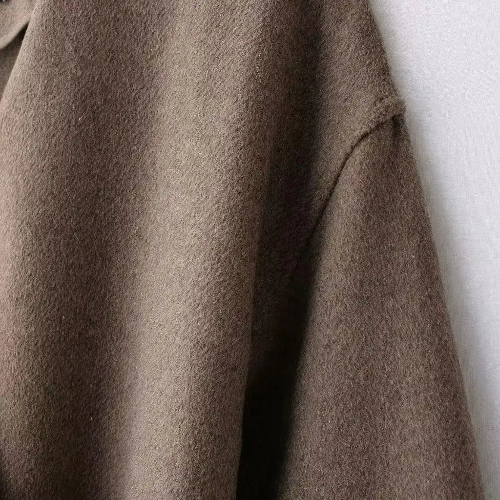 Women's Outerwear 2024 New Fashion With Belt 