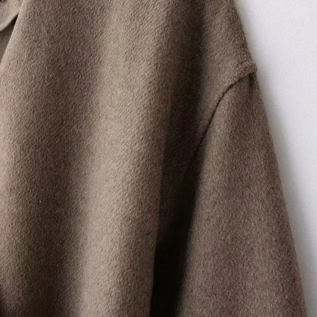 Women's Outerwear 2024 New Fashion With Belt 