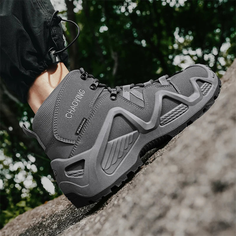 Climbing Hiking Shoes Ankle Men Outdoor Boots Men Tactical 