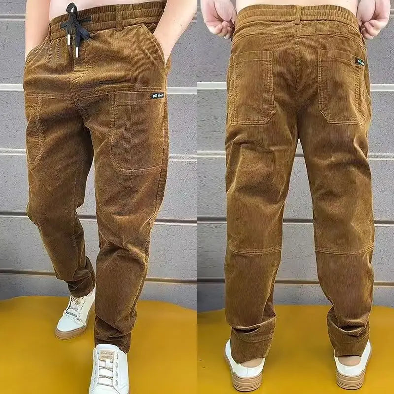 Men's Casual Pants Corduroy Office Autumn Winter 