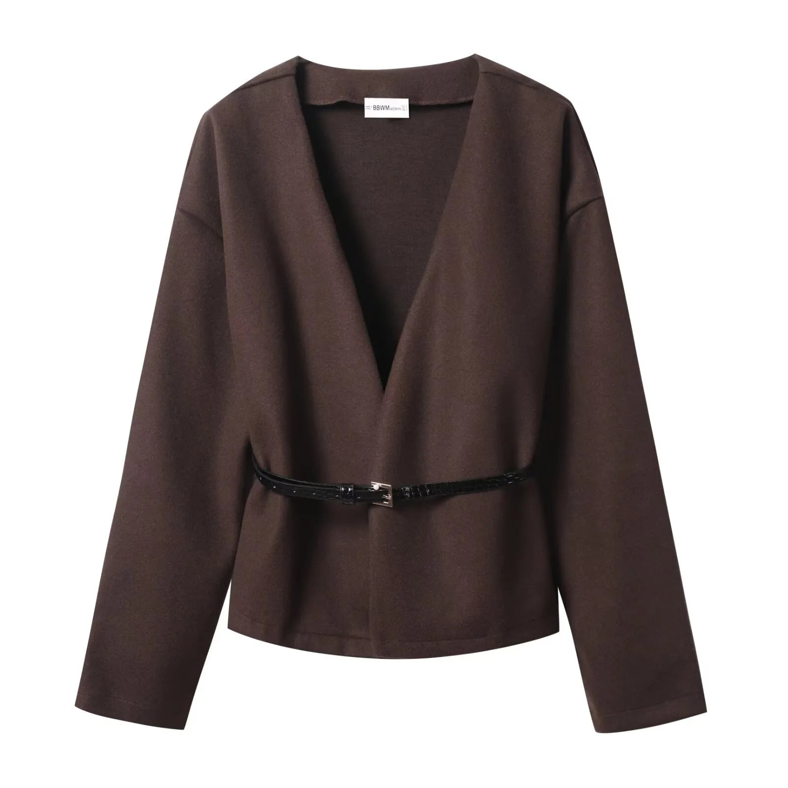 Women's Outerwear 2024 New Fashion With Belt 