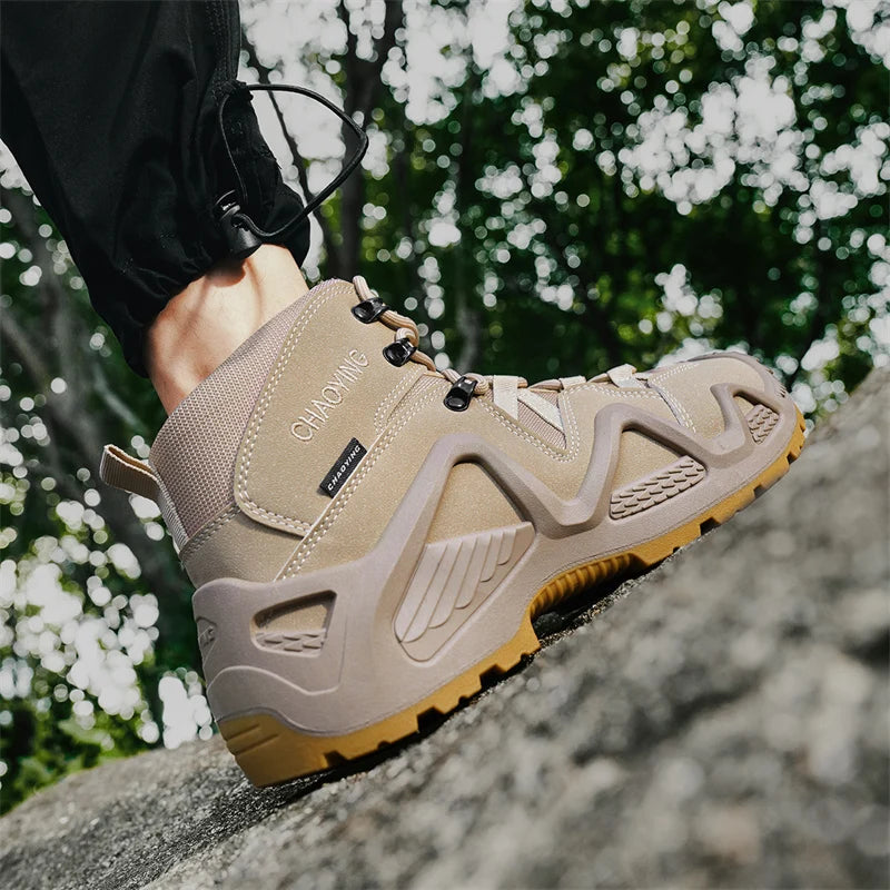 Climbing Hiking Shoes Ankle Men Outdoor Boots Men Tactical 