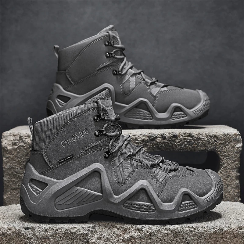 Climbing Hiking Shoes Ankle Men Outdoor Boots Men Tactical 