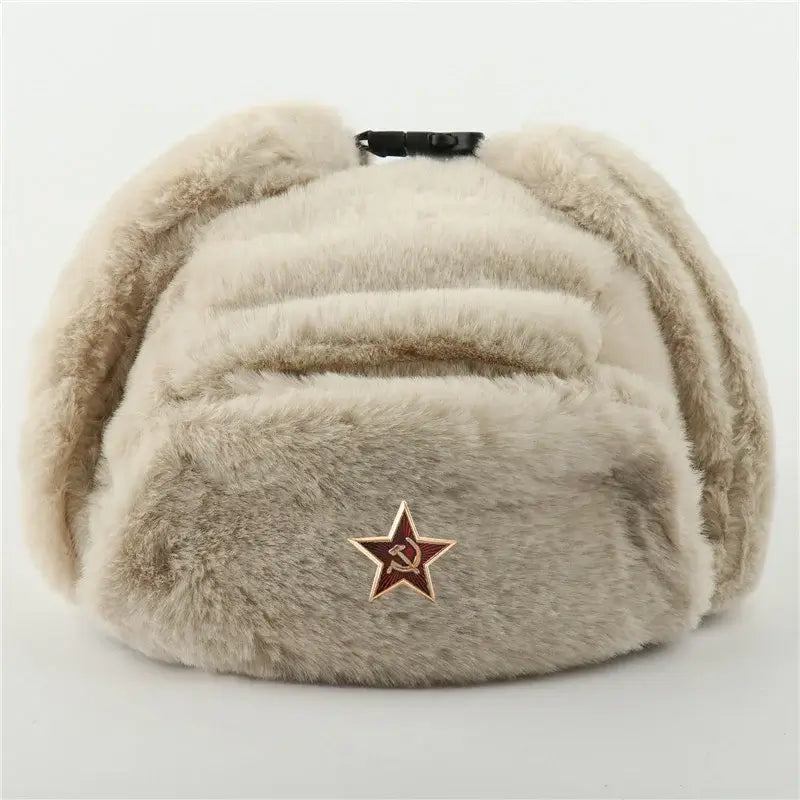 Russian Hats Ushanka Trooper Trapper Hat Warm Winter Hats 