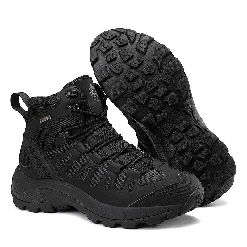 Men Boots 2025 New Platform Boots Outdoor Waterproof 
