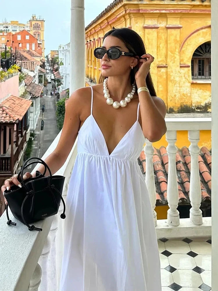 Dress Waistband V Neck Length Ankle-length Fit