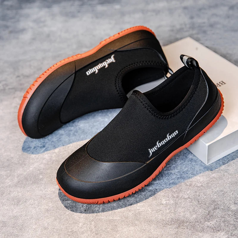 Men's Rain Boots for 2025. Lightweight Soft-sole 