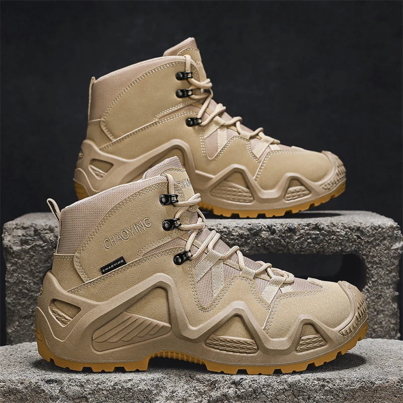 Climbing Hiking Shoes Ankle Men Outdoor Boots Men Tactical 
