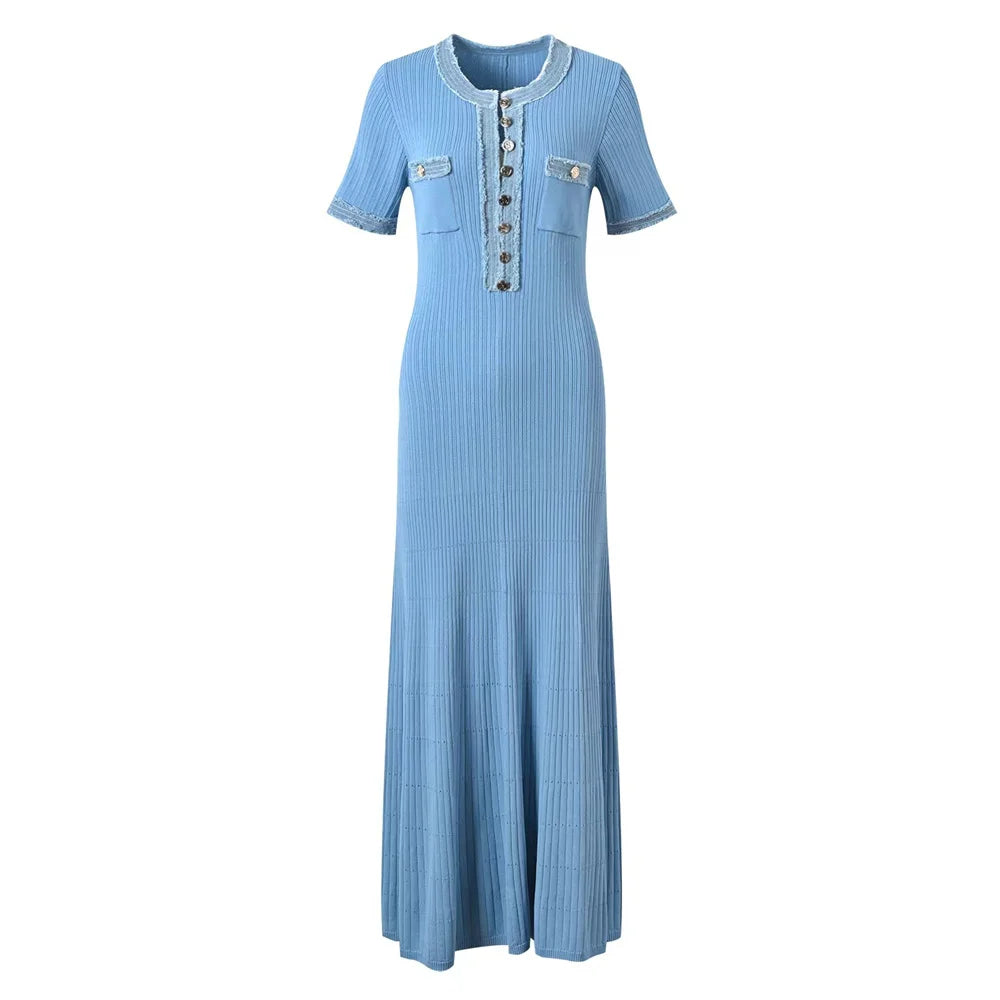 Elegant Maxi Dress Type POLYESTER Fit