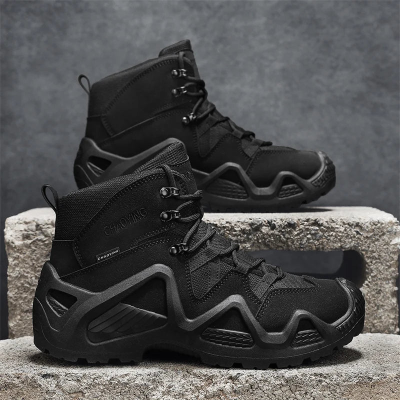 Climbing Hiking Shoes Ankle Men Outdoor Boots Men Tactical 